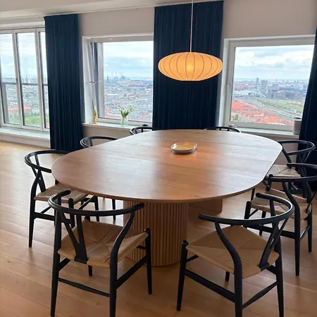 Apartament Rare 3 Bedroom Cph Luxury Apt W Stunning View Kopenhaga