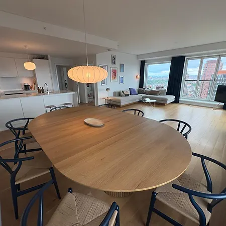 Apartament Rare 3 Bedroom Cph Luxury Apt W Stunning View Kopenhaga
